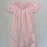 Rosalina Pink Smocked Dress